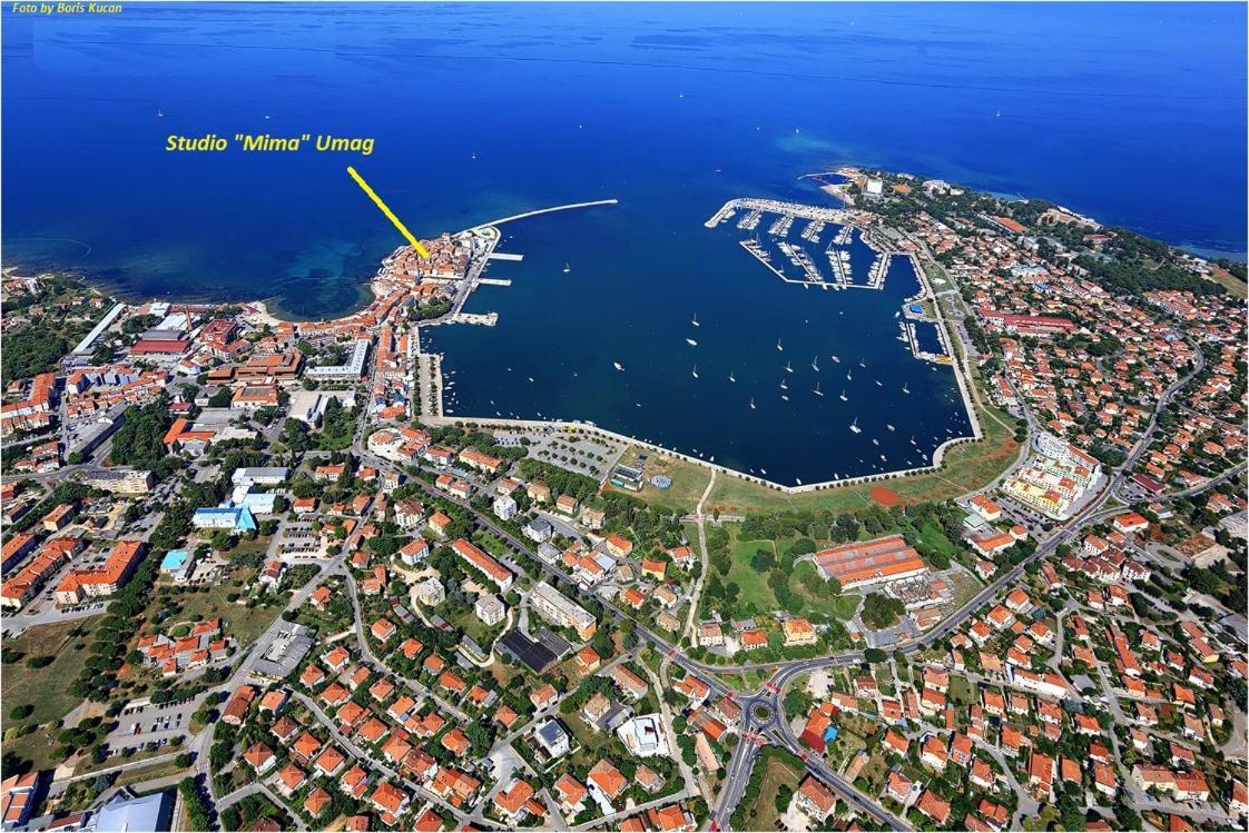 Studio Apartman Mima Hotel Umag Kültér fotó